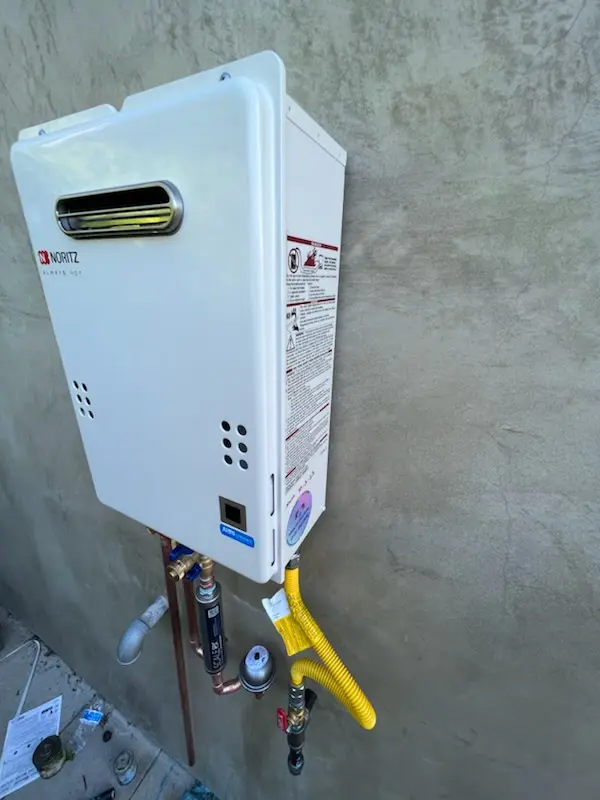 Tankless water heater installation for Fitch Corner homes